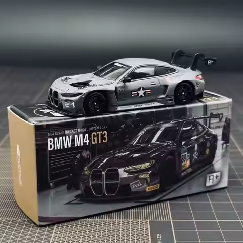 MY 1:64 M4 GT3 M3 Touring GT3 24H Diecast Car Model