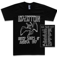 Zeppellin us Led T-shirt tour 1973 Zeppellin Led band shirt