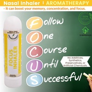 Focus Inhaler - Aromatherapy Inhaler / 100% Pure and Quality Essential Oil