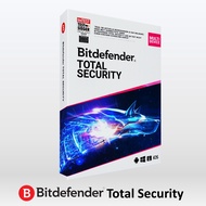 BitDefender Total Security 2025 Antivirus for Windows Mac Android IOS (1-3 Years 1-5 Devices)