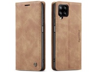 CASEME SAMSUNG GALAXY A12 / SAMSUNG M12 Flip Wallet Leather Case Cover Sarung Dompet Caseme Kulit PU