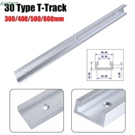 ANTOT 1Pcs T-Track, T Slider Fixture Slot Slide 300-600mm T-Slot Track,  Slide Guide Rail Aluminium 