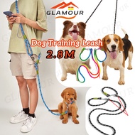 [SG] 2.8M Dog Training Leash Dog Leash Rope Dog Collar And Leash Pet Dog Nylon Rope Training Leash f