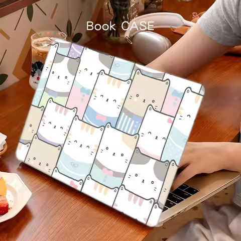 2025 Cute Laptop Case For MacBook Air 13 Case M4 Funda Macbook Pro 16 14 M2 M3 Air 15.3 13.6 12 inch