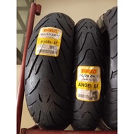 1 SET OF PIRELLI 160/60 ZR17 (69W) TL ANGEL ST AND PIRELLI 120/70 ZR17 (58W) TL (A) ANGEL ST