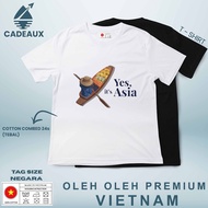 VIETNAM DA NANG SOUVENIR T-Shirt Cotton Combed 24s SOUVENIR PREMIUM GIFT