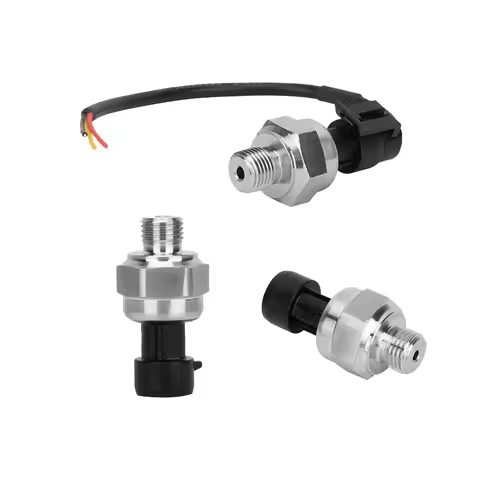 SUS304 Stainless Steel Shell Pressure Sensor Transmitter G1/4 DC5V 0-1.6 MPa / 0-232PSI For Water Ga