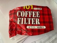 Kalita Coffee Paper Filter #101 咖啡濾紙-平底 (1~2人用/100pcs)