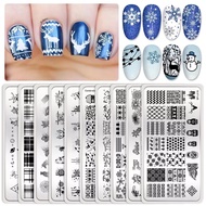 Marry Christmas Stamping [Pump Plate Only] Christmas Nail Stamp Nail Stamping Plate