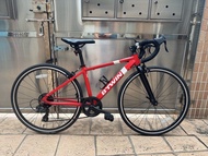 二手單車 24寸 紅色 BTWIN 中童公路單車  (元朗Yuen long)