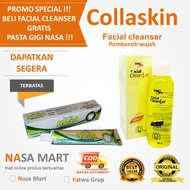 Today's Collaskin Facial Cleanser Free Nasa Toothpaste