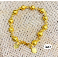 8L Coin 91 ball bracelet