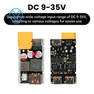 YoHi DC 9-35V 205W High-Power Fast Charging Car Charger for EV Modification PD QC Full Protocol Step