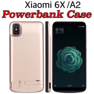 Xiaomi Mi A2/ Mi 6X Powercase 6000mAh Powerbank Power Bank Case Battery Wireless