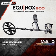 Minelab Equinox 900 Gold and Metal Detector with EQX 6" and 11" Waterproof Coil