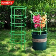 BESTLINK Plant Support Pile Half Round Climbing Vines Stake Bonsai Fixing Rod Garden Plant Stake Hol