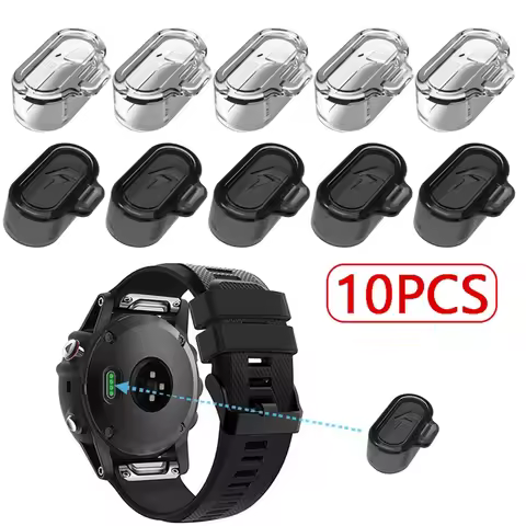 10/1pcs Transparent Dust Cover for Garmin Forerunner 955 945 255 Fenix 7 7S 7X 6 6S 6X Soft TPU Dust