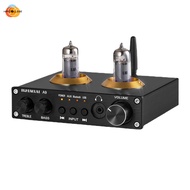 PJ.MIAOLAI A9 6K4 Vacuum Bile Tube Preamplifier NE5532 OP AMP AUX Bluetooth 5.0 USB RCA HIFI stereo 