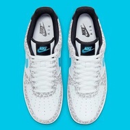 Nike Air Force 1 Low “Wild Leopard Blue Fury Accents”