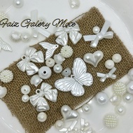 100gram Mixed BW Pearl Mote Beads / Gado Gado