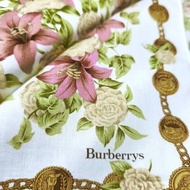 Burberry 復古花卉手帕 19 x 19 英寸