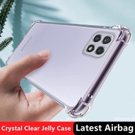 【Crystal Clear】For Samsung Galaxy Wide 5 6.6 inch SM-E426S SM-A226L Soft Rubber Gel Jelly Case Trans