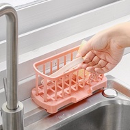 [in Stock] Zz8n Sink Draining Rack Punch-Free Rag Detergent Storage Rack Sponge Draining Kitchen Sink Kugy