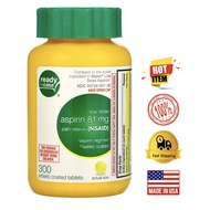 Life Extension Aspirin 81mg 300 Enteric Coated Tablets