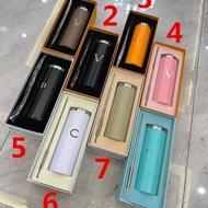 With Straw Straight Thermos Cup Heat Transfer Coating Vacuum Stainless Steel Straight Straight Cup P