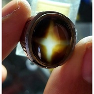 Yemen Tread Starling - Agate Ring