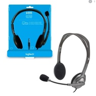 Logitech Stereo Headset H111 Silver (981-000588)