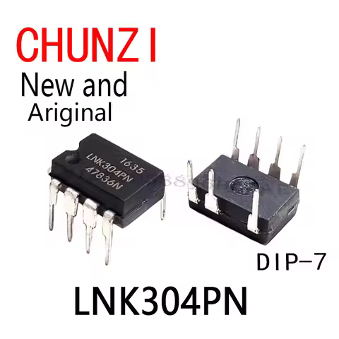10PCS New and Original IC 304PN LNK304 LNK304P DIP-7 LNK304PN