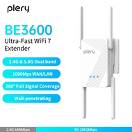 Plery WiFi 7 Extenders BE3600 Wireless Repeater Range Extender Easy Setup
