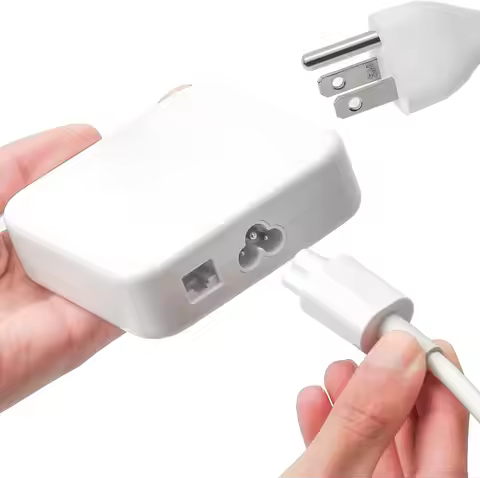 143W Power Adapter with Ethernet Port for App iMac 24" M1 M3 M4 A2290 A2338