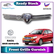 【 Proton Saga 】 Chrome Front Grille Garnish / Hiaskan Bumper Depan ( Saga vvt 2016 - 2018 )