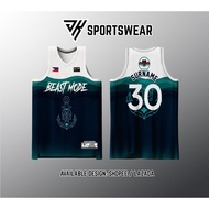 ◴ △ ▤ BEAST MOFE MARINE CONCEPT FULL SUBLIMATION JERSEY