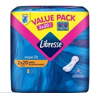 LIBRESSE LIBRESSE Maxi Non Wing 2X20s LIBRESSE WT1