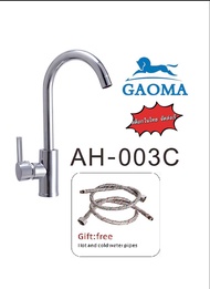 Gaoma🐎🔥ก๊อกน้ำ ก๊อกน้ำอ่างล้างจาน ดัดคอได้ ~ Kitchen Faucet Hot/Cold Tap ( Zinc alloy )~AH-003C