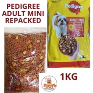 Pedigree Mini Adult Dog Food 1Kg Repacked