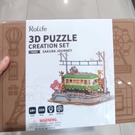 DIY RELIFE 3D WOODEN PUZZLE CREATION SET SAKURA JOURNEY