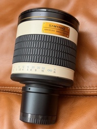 Samyang 500mm f6.3 mirror lens 反射鏡