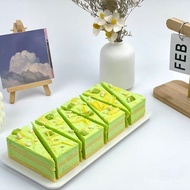 West Post Triangle Wholesale Buffet Mousse Triangle Goods Commercial Freezer Stall One Yuan Pack Cak