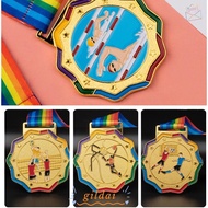 GILDAI Award Medals, Competitions Prizes Encourage Badge Gold Award, Fashion Sport Competition Games