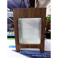 1 Set Waterproof Wood Betta Tank Aquarium (75cmL x 12.5cmw x 25.5cmH)