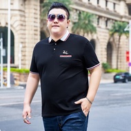 VSheng Big Size 2XL To 7XL Polo Shirt For Men 140kg Stretch With Pocket Summer Collar Casual Loose P
