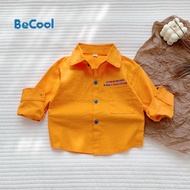 Long Sleeve Shirts for Boys DATE Shirts, Long Sleeve Shirts for Children from 10 to 26kg