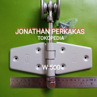 Vienna middle top wheel hinge w500/bh