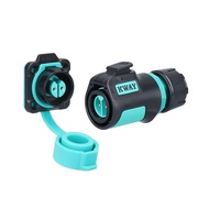 1Set K16 Waterproof Bulkhead Electrical Connector 2/3/4/5/7/8/9 Pin Adapter Solar Male Plug Female S