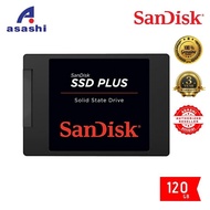 [ท้องถิ่นไทย]SanDisk SSD PLUS 3D NAND 2.5" SATA3.0 120GB/240GB/480GB/1TB จัดส่ง 1-3 วัน รับประกัน 3 - Y