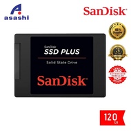 【จัดส่งตลอด 24 】SanDisk SSD PLUS 3D NAND 2.5" SATA Solid State Drive Max. 560MB/s (120G/240G/480G/1T